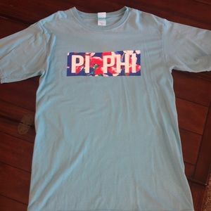 Sorority T-shirt Sz M PI PHI
